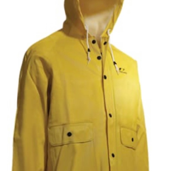 Onguard 760340 Webtex Jacket With Attached Hood Yellow large - Picture 1 of 2